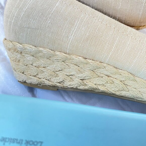 Life Stride Shoes Lioness Tan Tropez Peep Toe Wedge - Picture 5 of 16